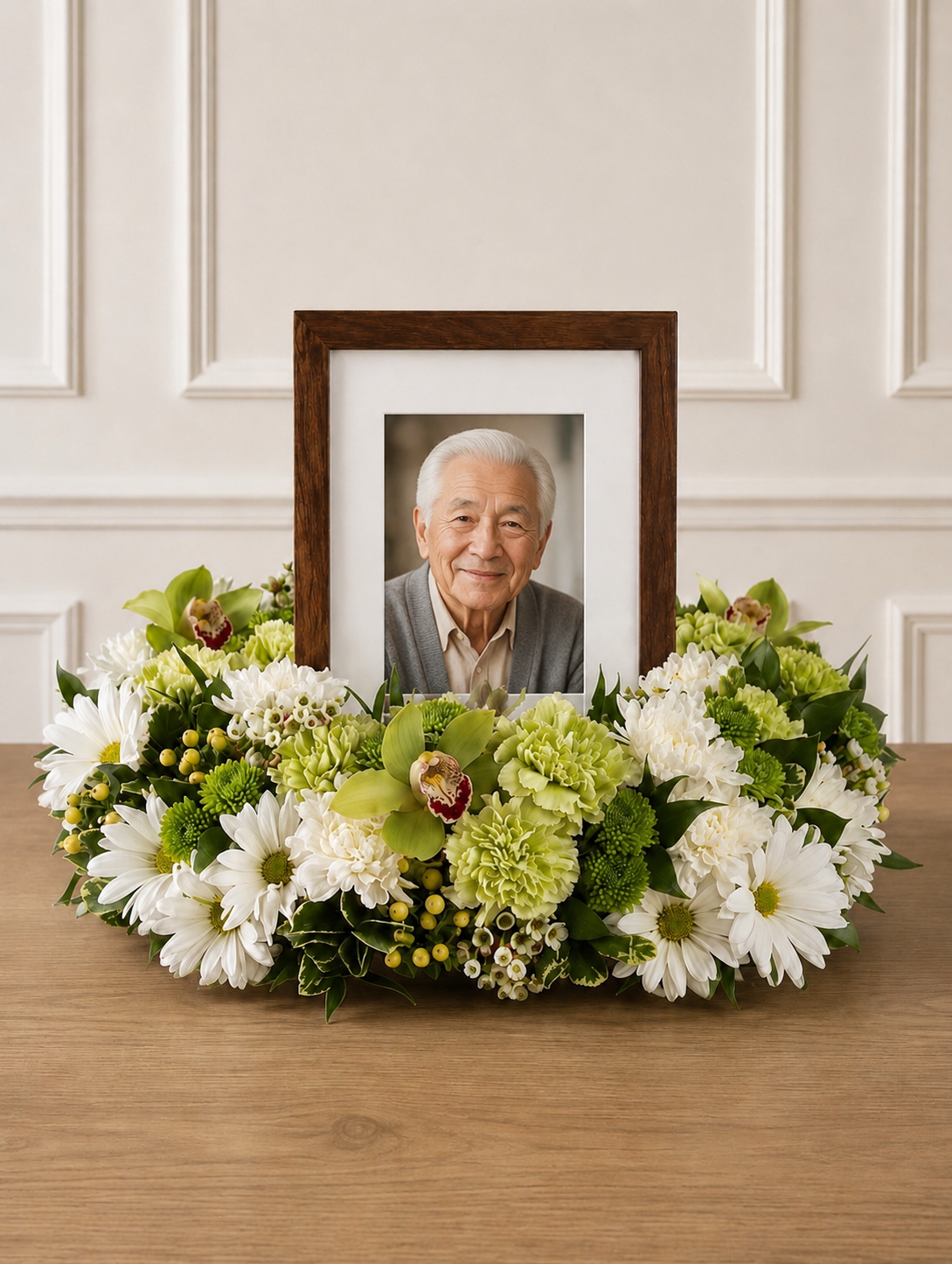 Cherished Memories Photo Tribute Arrangement