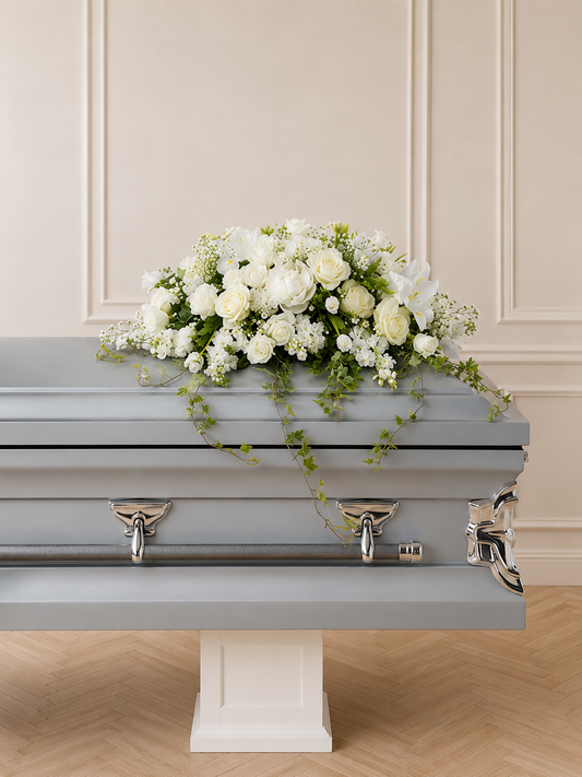 Heavenly Peace Casket Spray