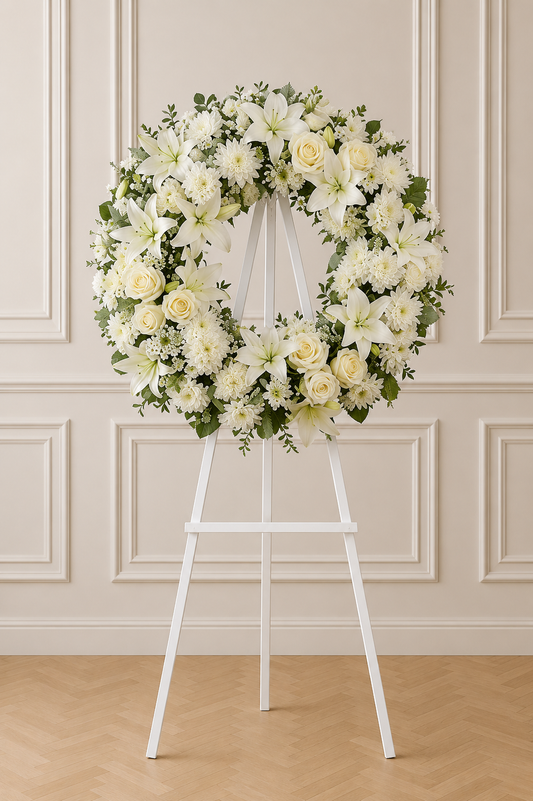 Circle of Peace Sympathy Wreath