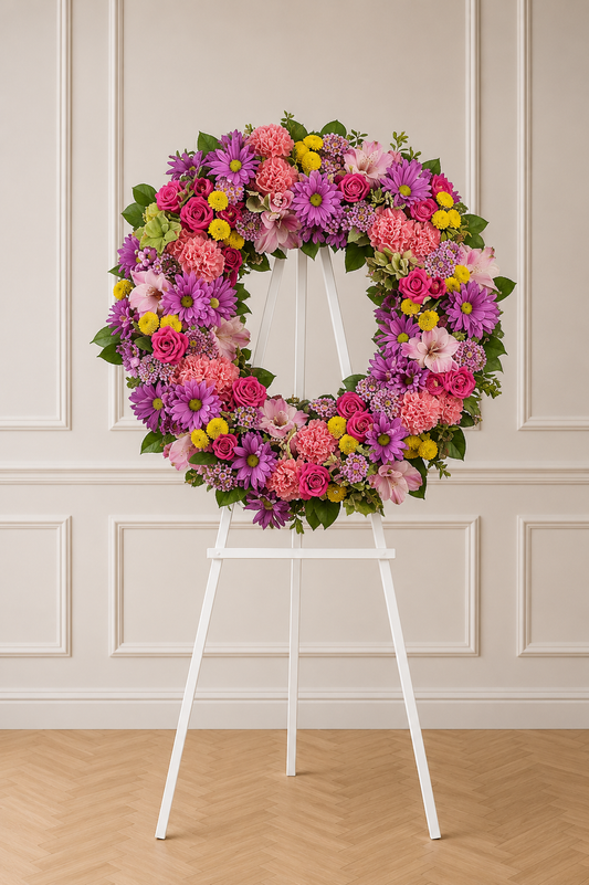 Garden of Memories Sympathy Wreath