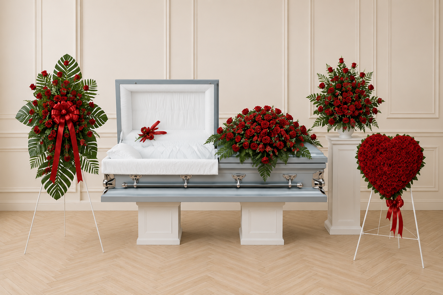 PREMIUM RED FUNERAL COLLECTION